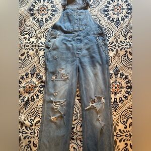 BDG Distressed Denim Overalls - Urban Outfitters Women’s Small